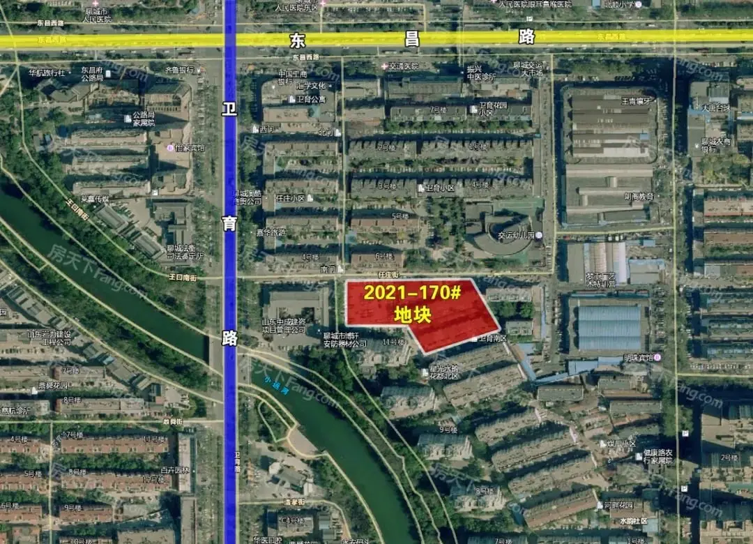 重磅消息！东昌府区又有两宗地块挂牌出让！其中一宗为商住用地！