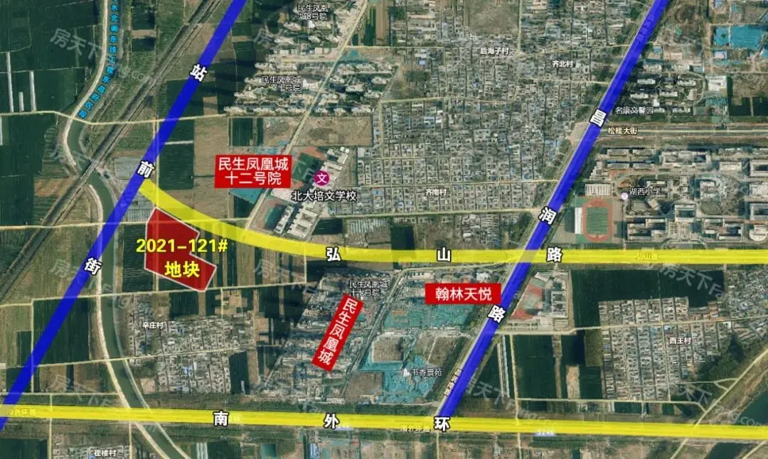 今日土拍|一住宅用地流拍，现代置业摘得2021-121#地块！